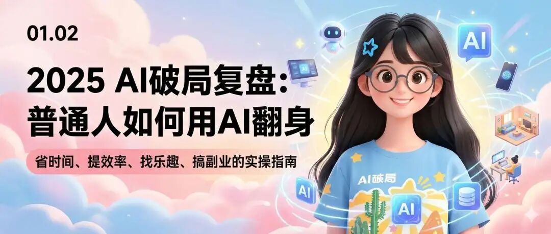 摊牌了！2025年复盘：我用 AI 只做了这一件事！