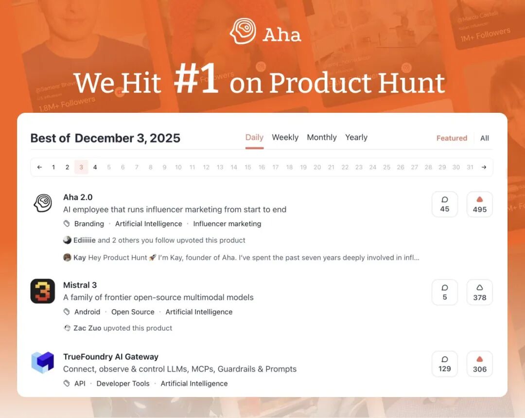 以前我以为达人营销很玄学，用了 Aha 才知道还能这么玩！（附教程）