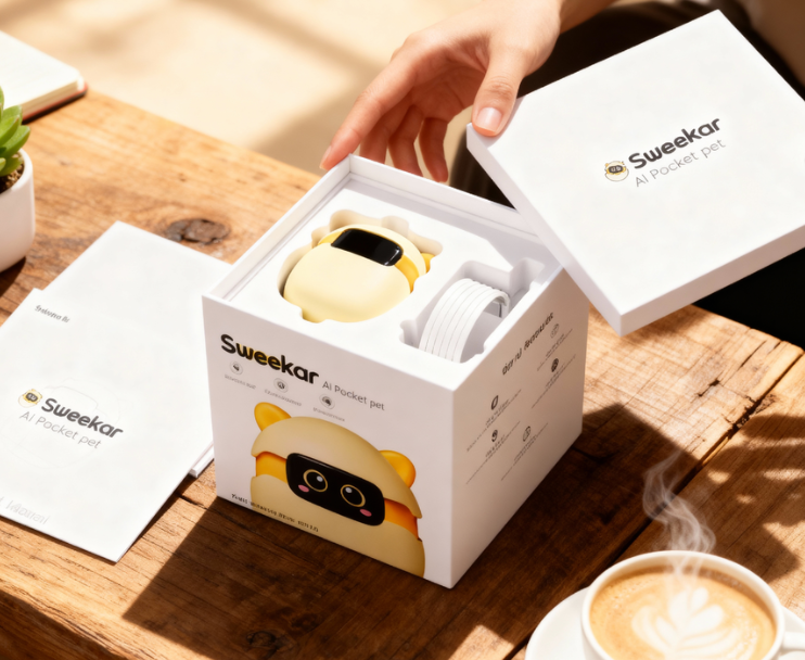 AI 电子宠物 Sweekar 在 CES 2026 发布：从蛋中“破壳”，百变穿搭
