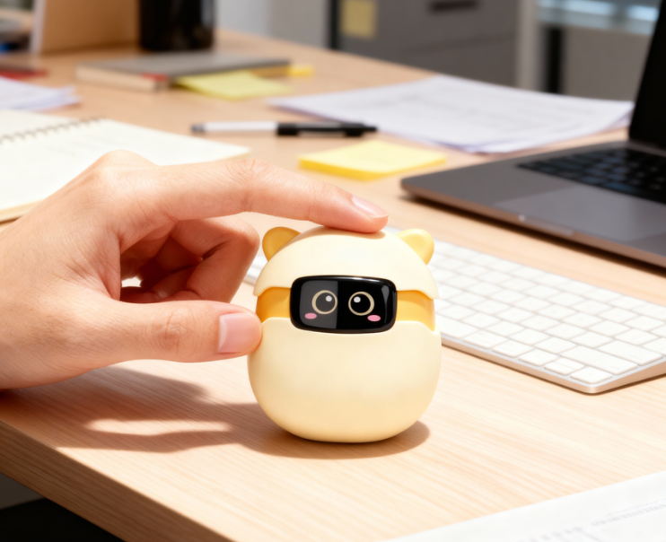 AI 电子宠物 Sweekar 在 CES 2026 发布：从蛋中“破壳”，百变穿搭