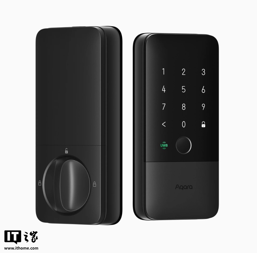 Aqara 绿米推出 U400 智能锁：自带 UWB 超宽带，可实现无感解锁