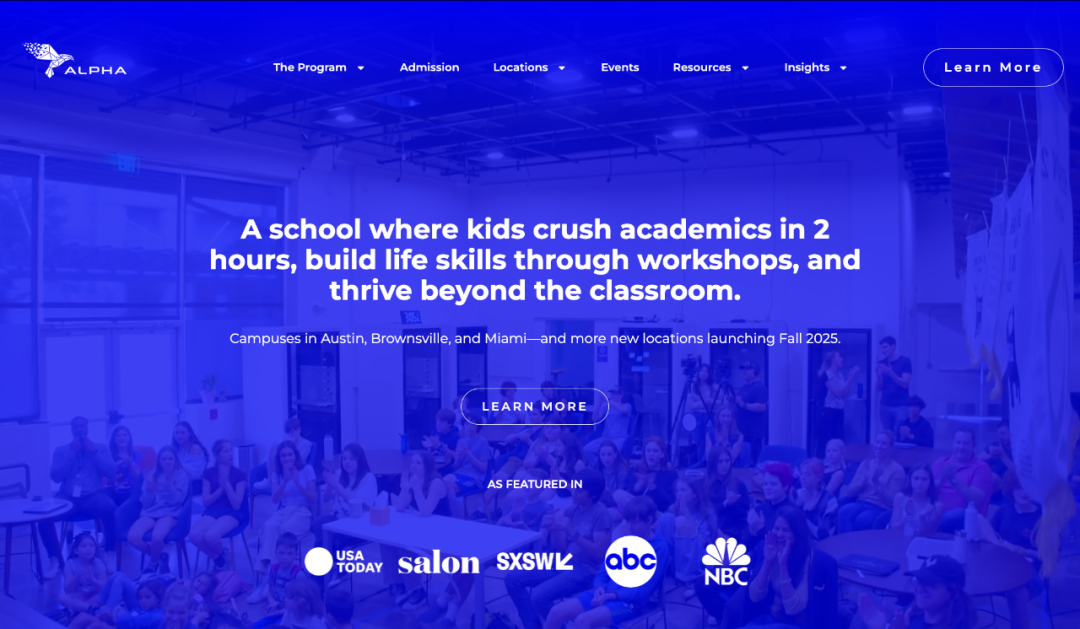 AI 驱动的自适应学习技术，学生每天只需2小时即可完成功课，阿尔法学校的经验是否代表着学校教育的未来？