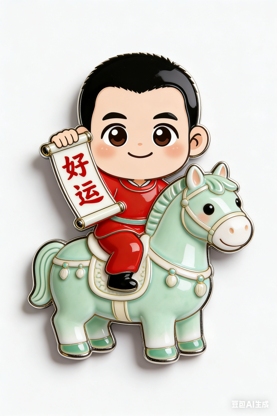 2026马到成功！这组“唐三彩Q版小马”，承包你全年的好运！