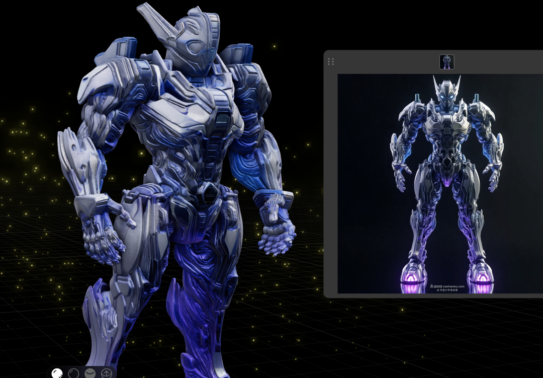 感觉AI生成的3D模型可以用到实时互动数字人系统中了