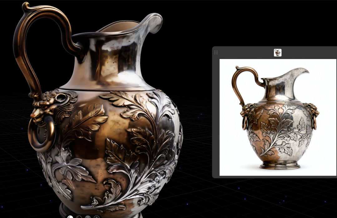 感觉AI生成的3D模型可以用到实时互动数字人系统中了