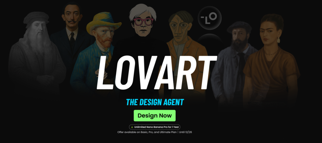 AI 大爆炸这一年，我留下的设计工具只有这一个：Lovart，真正的 Design Agent
