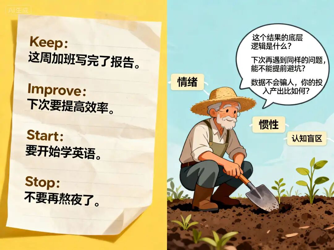 我把KISS复盘法“喂”给了AI，结果它成了我的思维教练（附Prompt）