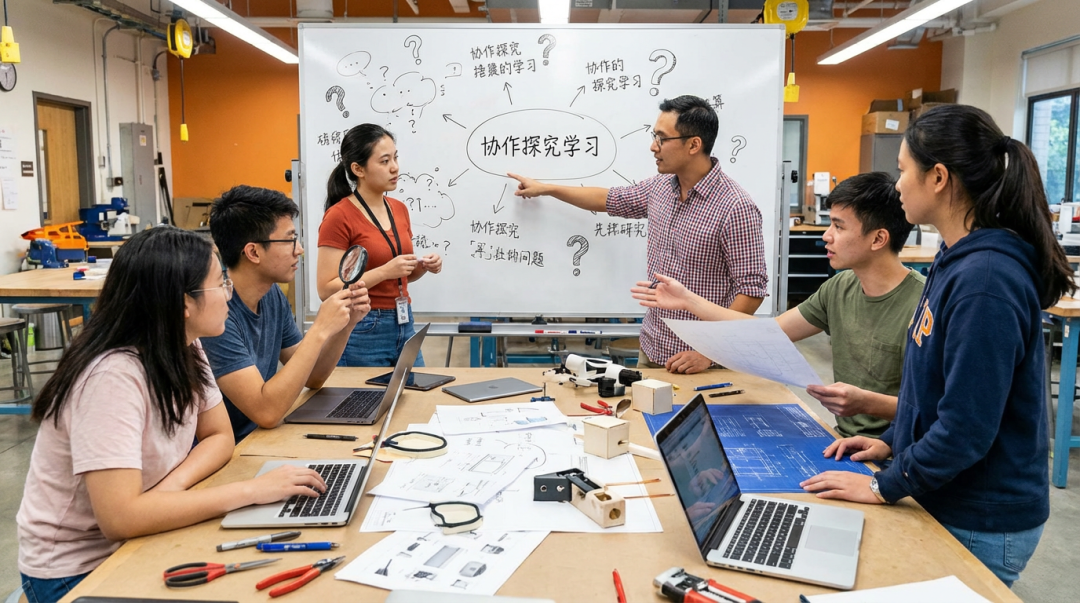 教师生成式人工智能应用指引（第一版）| 助力学习变革|场景示例4【协作探究学习】