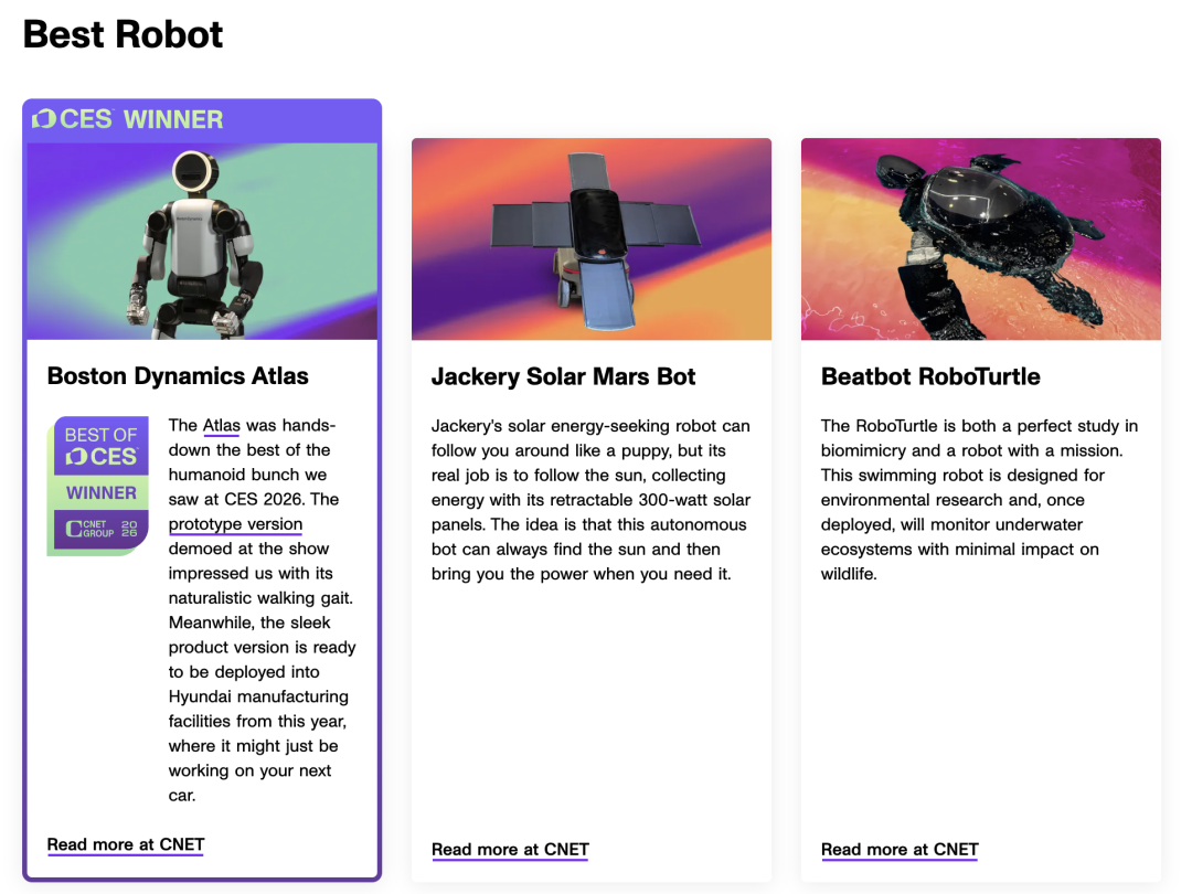 熬夜追CES科技春晚，来吐槽老外评出来的24个AI产品奖
