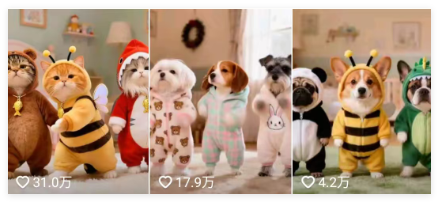 13条作品获赞68.2万，3步搞定萌宠跳舞视频（附跳舞素材包）