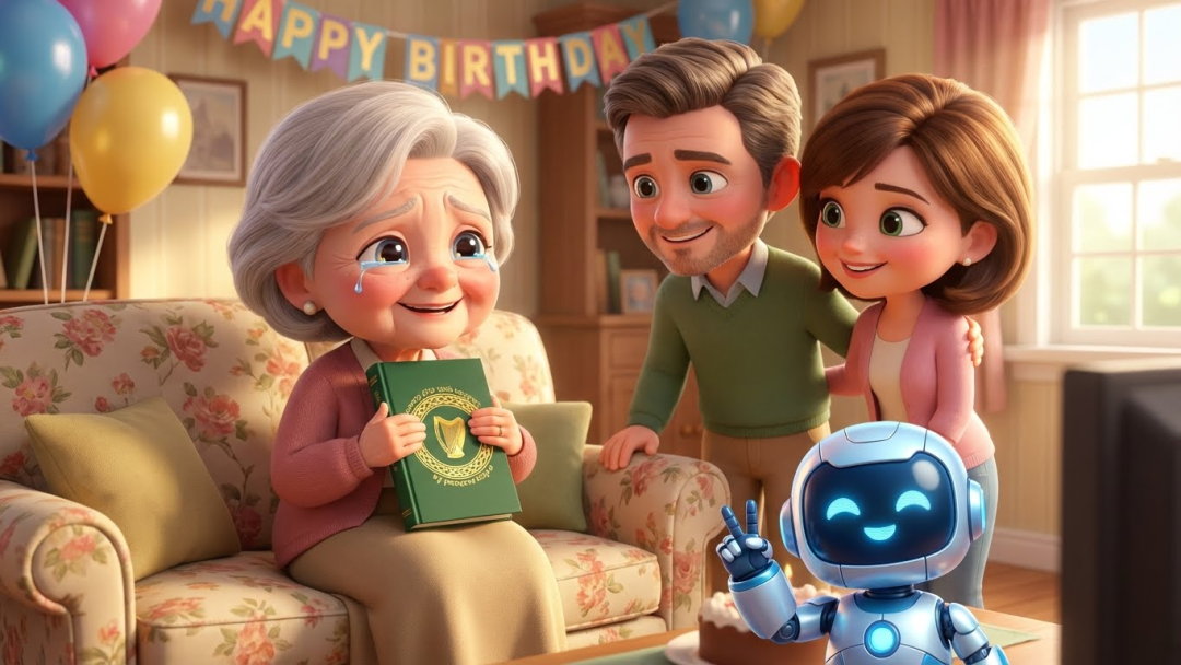 用AI给母亲做的珍贵礼物