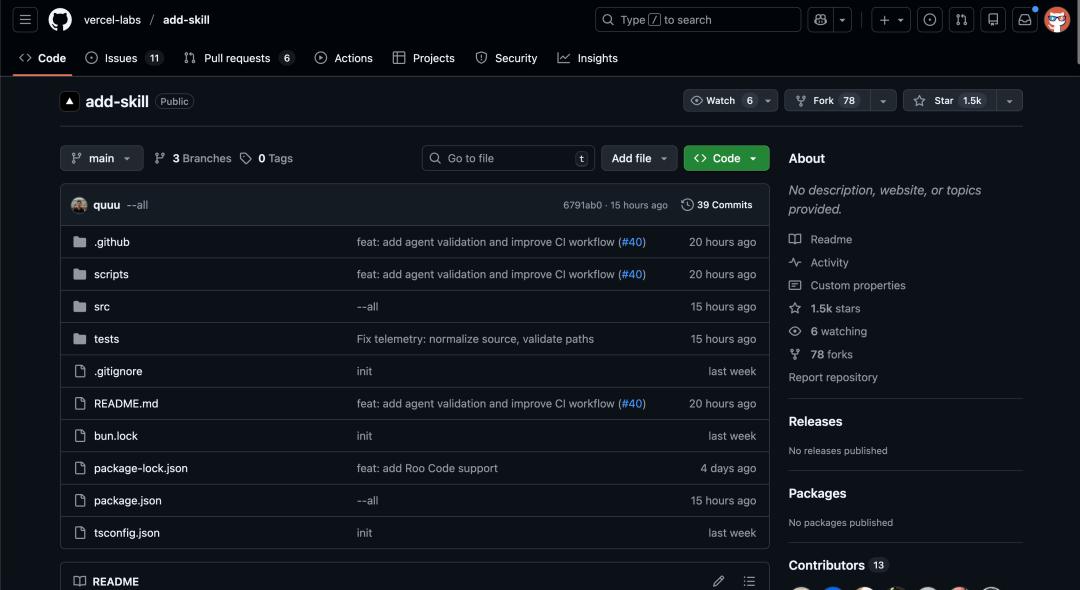 发现了 4 个好玩 SKills，已经在 GitHub 上开源了。
