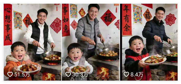 太猛了！10条作品12.4万粉，用AI制作萌娃视频（附提示词）