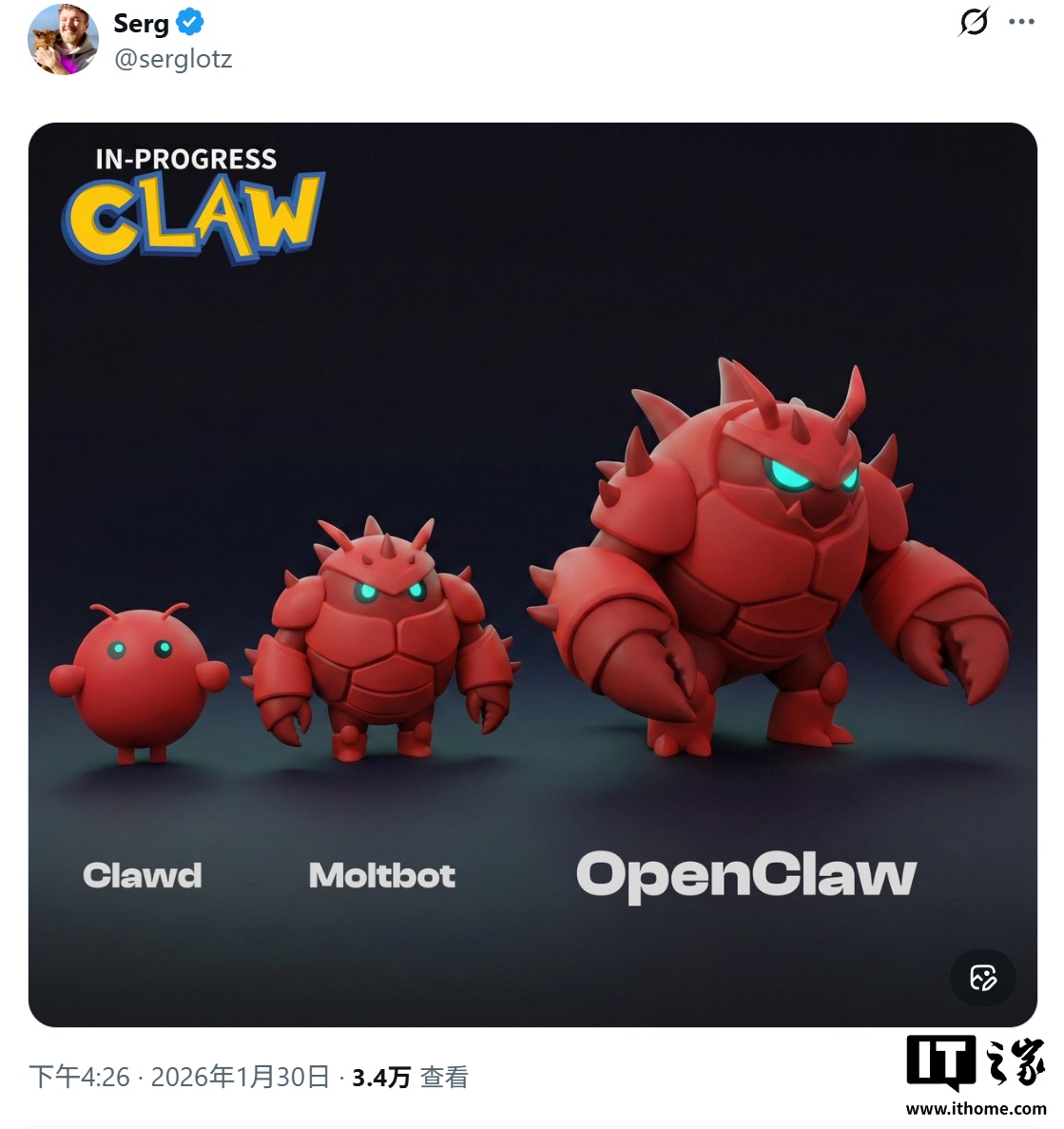 数小时两度改名：爆火 AI 助手 Clawdbot 变身 OpenClaw
