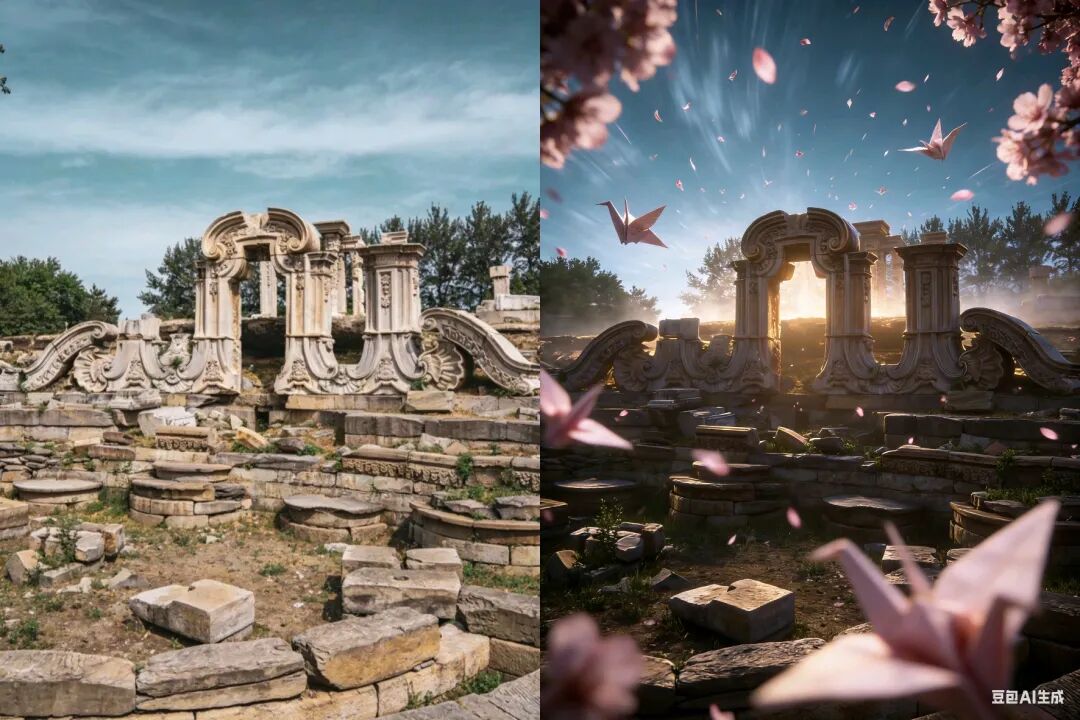 豆包太权威了，废图秒变CG大片（附8组提示词）