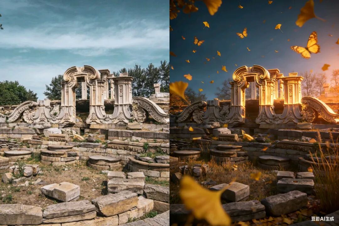 豆包太权威了，废图秒变CG大片（附8组提示词）