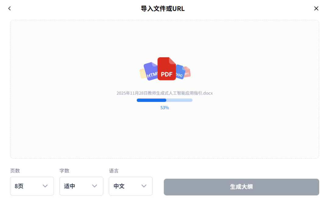 使用秘塔Ai生成多格动画风格PPT