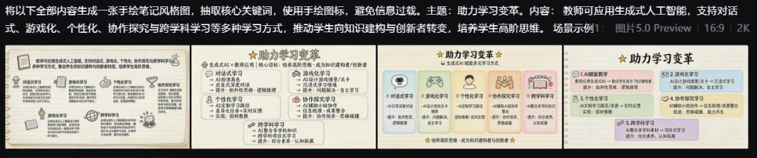 使用seedream5.0preview来做手绘笔记风格信息图