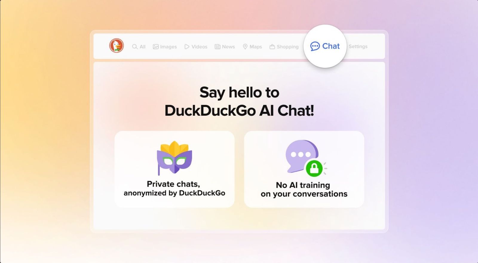 免费可用：DuckDuckGo AI 语音聊天上线，承诺不存储音频