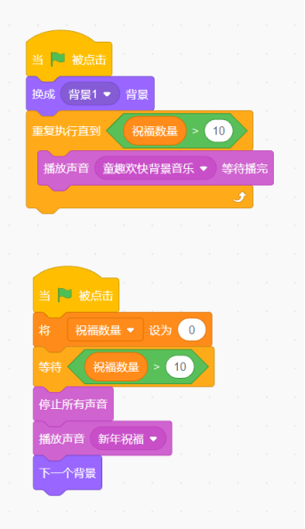 Scratch图形化编程-马年祝福小游戏