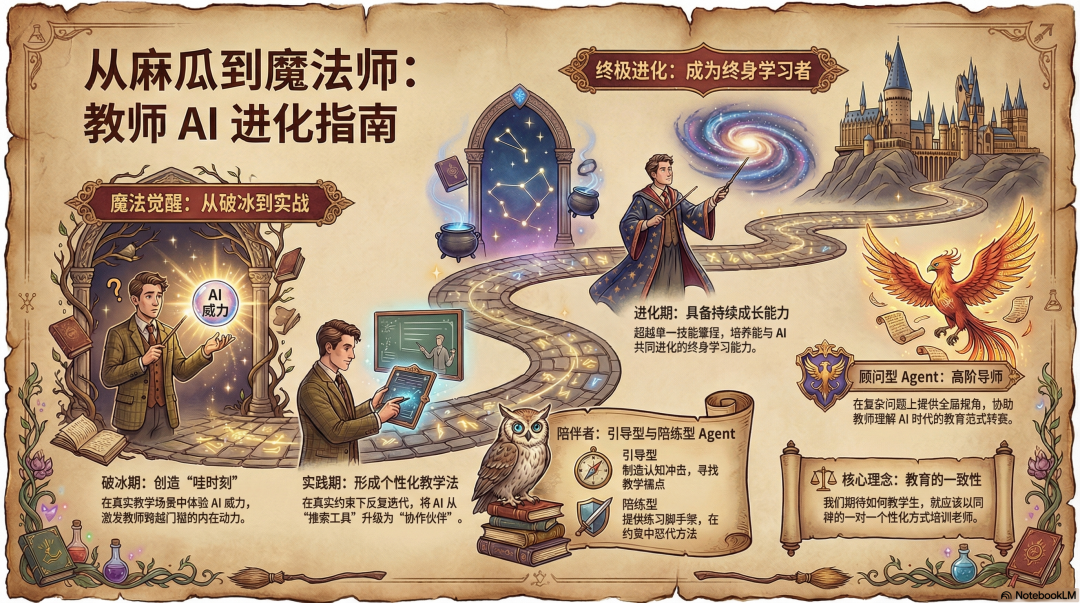 从麻瓜到魔法师: 教师需要什么样的AI学习方式?