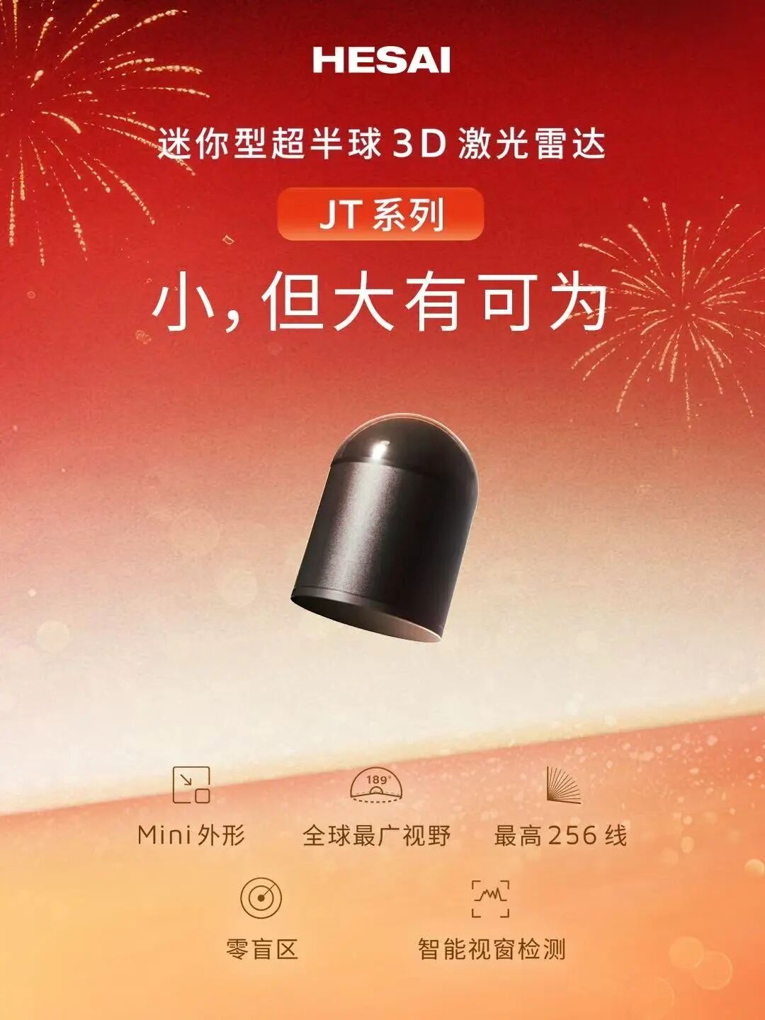 禾赛科技“认领”春晚宇树机器人，全部搭载 JT128 激光雷达