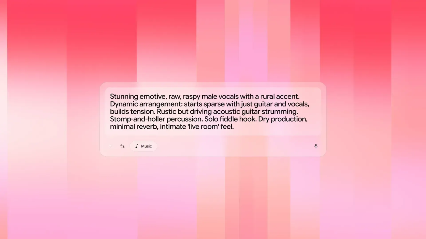 谷歌发布 Lyria 3 模型，Gemini 可一键生成 30 秒高保真 AI 音乐