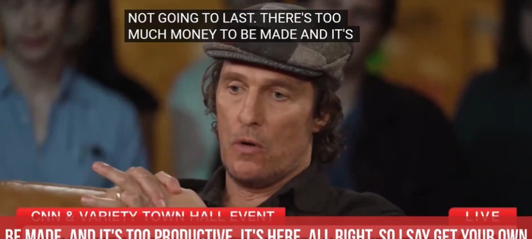 马修 · 麦康纳警告：AI 或将取代演员，冲击奥斯卡