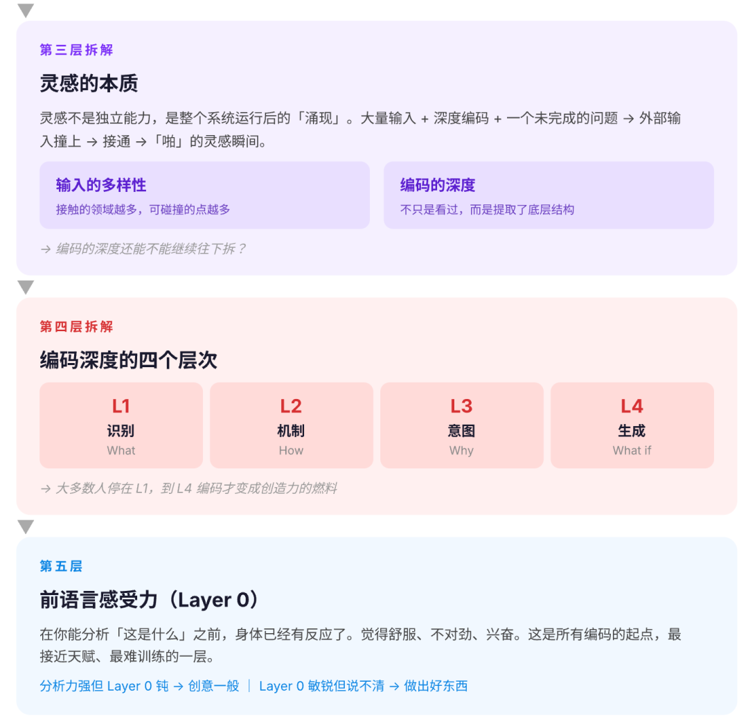 灵感、创意和品味从何而来？