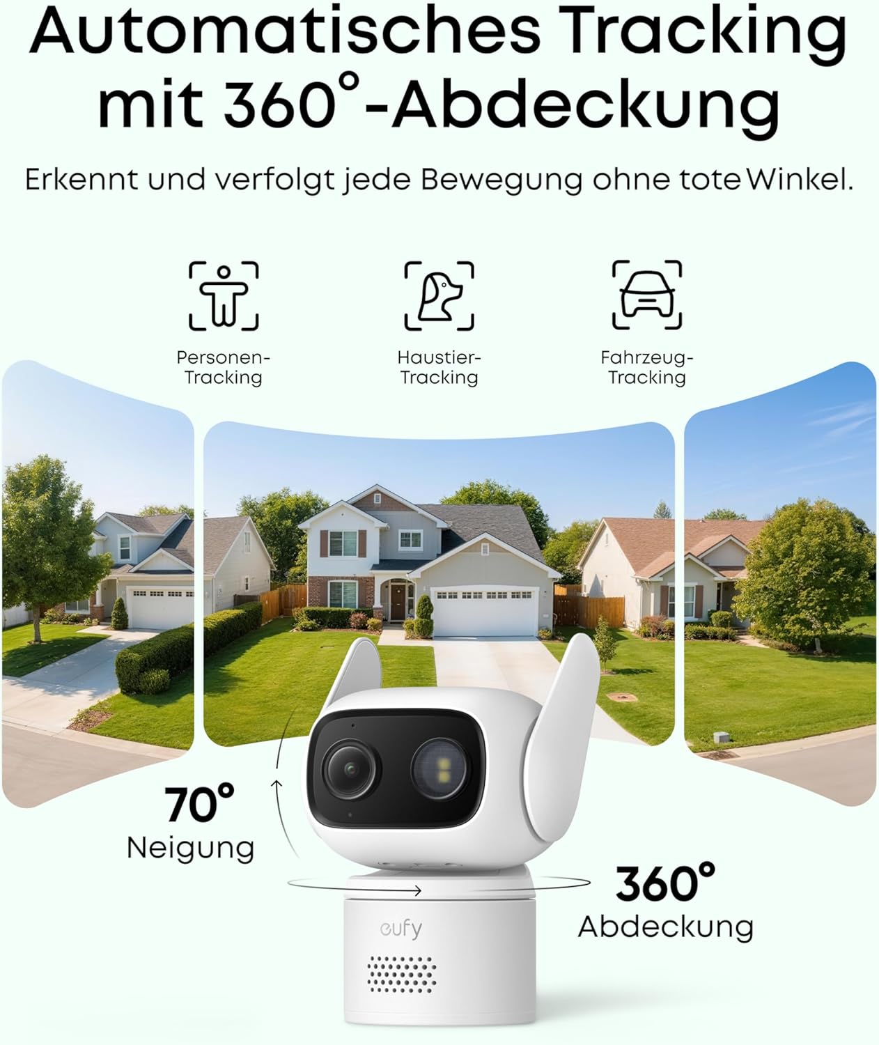 安克 Anker 推出 Eufy C31 摄像头：1080P 清晰度、IP66 防尘防水，支持 360 度旋转