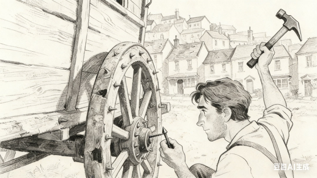 别在旧的木车轮上钉钉子，即便这钉子是‘金光闪闪’的，也终究无法让教育之车真正驶上快车道