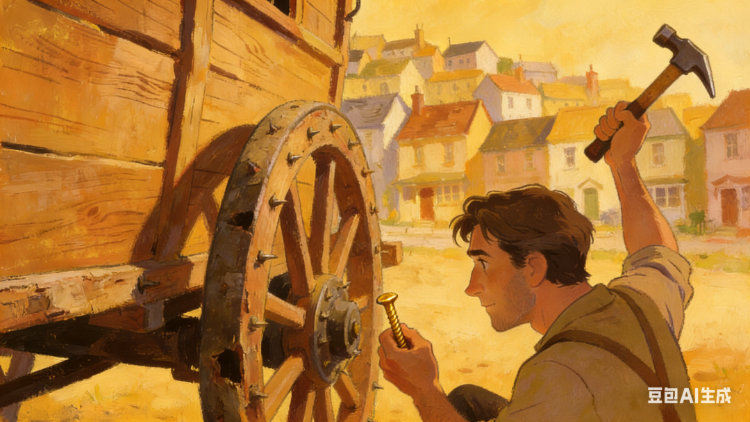 别在旧的木车轮上钉钉子，即便这钉子是‘金光闪闪’的，也终究无法让教育之车真正驶上快车道