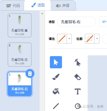Scratch-孔雀开屏