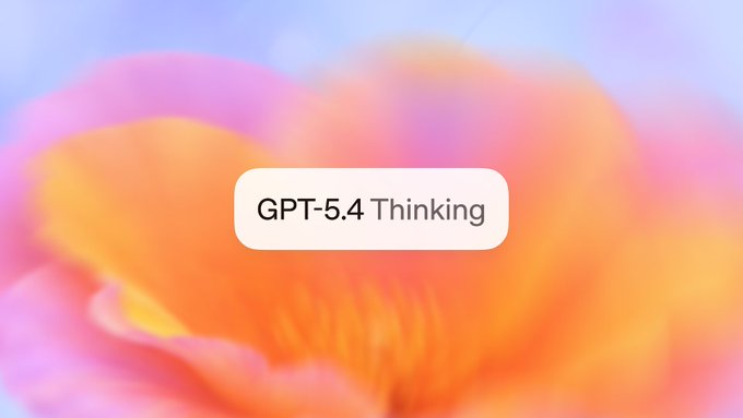 OpenAI 最强模型 GPT-5.4 正式登场：原生支持计算机操控，编码能力超前代，专业知识工作表现接近人类专家