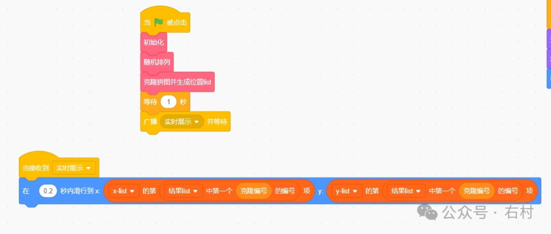 Scratch趣味哪吒拼图：设计你的哪吒关卡！还吃！让你们来拼图了。作品编号M0001