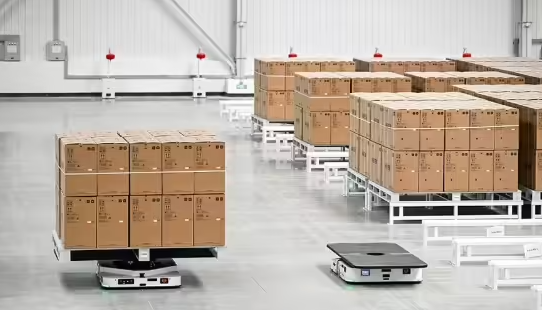 机器人走进仓库，2025 年我国社会物流总费用率降至历史新低