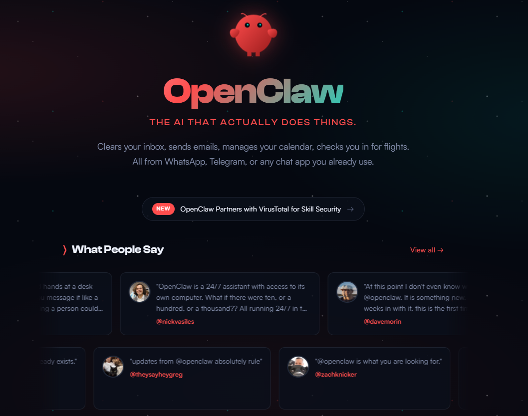 OpenClaw — 龙虾本虾（原始龙虾）