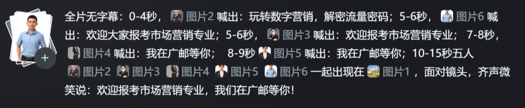真人出镜太难协调？看我用AI打造超带感的“全员集结”招生宣传大片！