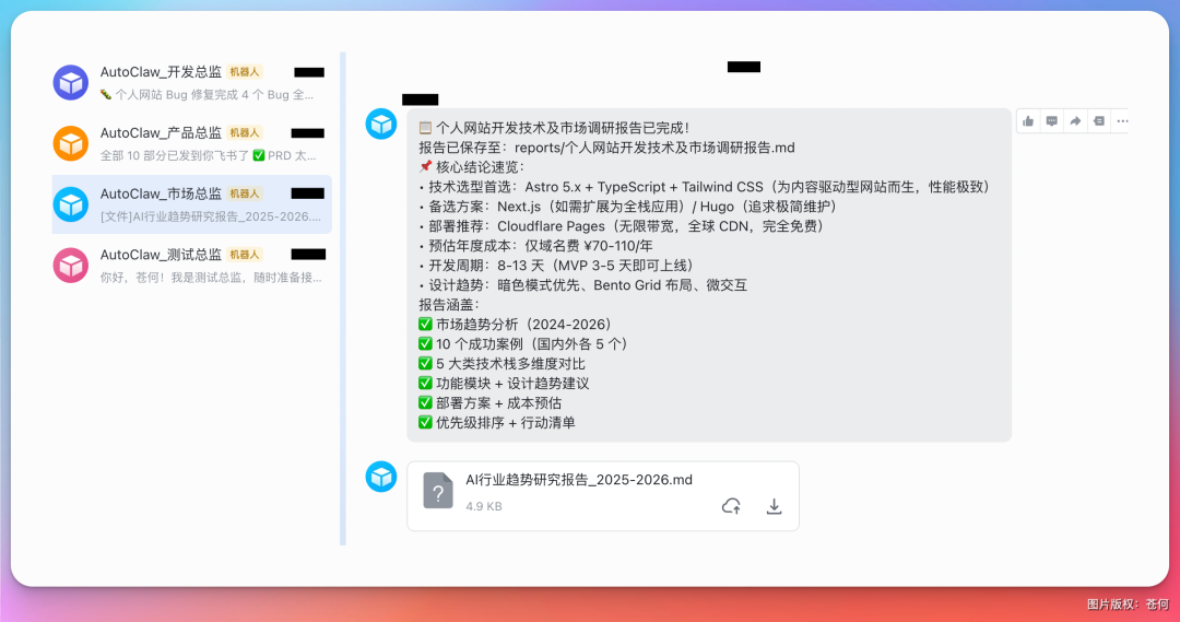 一人公司，我雇了 6 个 AI 龙虾总监