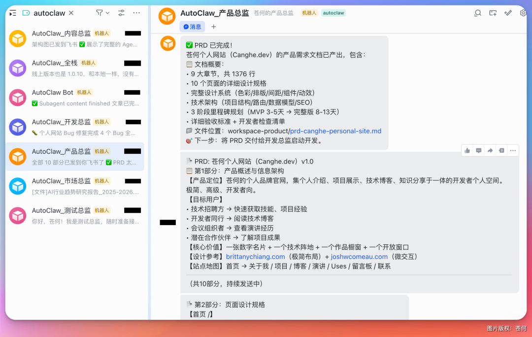 一人公司，我雇了 6 个 AI 龙虾总监