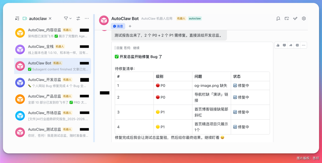 一人公司，我雇了 6 个 AI 龙虾总监