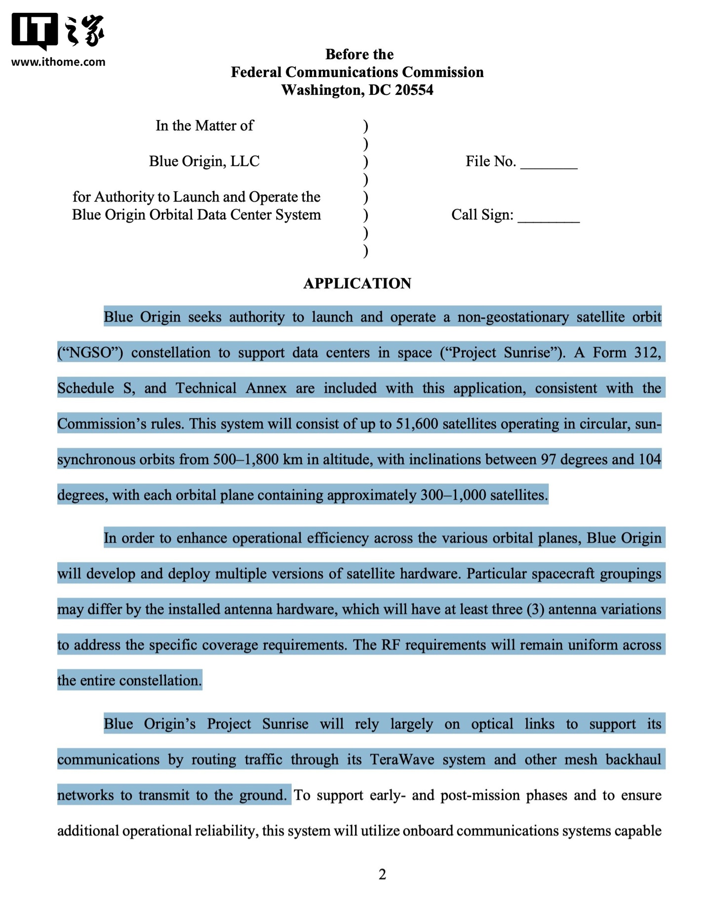 贝索斯的蓝色起源入局：约 5.2 万颗太阳能卫星构筑太空 AI 算力