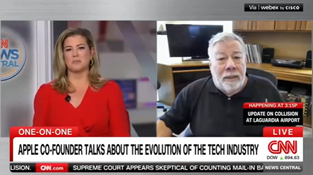 苹果联合创始人沃兹尼亚克：AI 体验常令人失望，自己很少使用