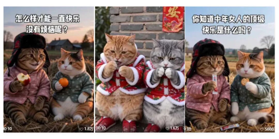 条条万赞的橘猫搞笑对话，用豆包AI可以一键生成（附提示词）