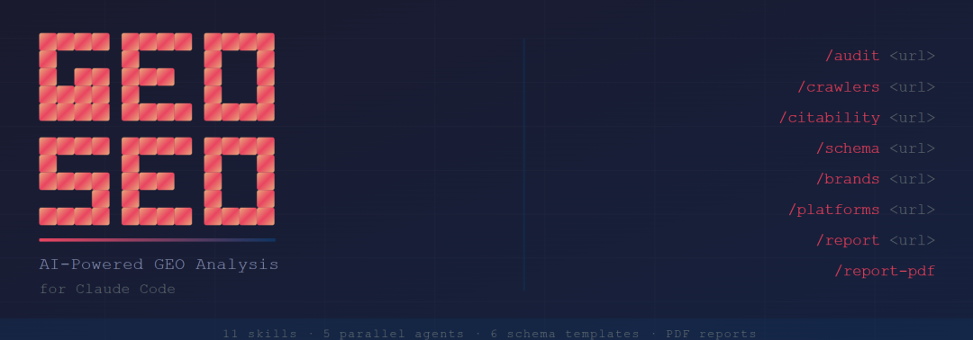 3.7k星星！爆火开源网站GEO检测工具，老外靠教别人玩这个工具赚麻了