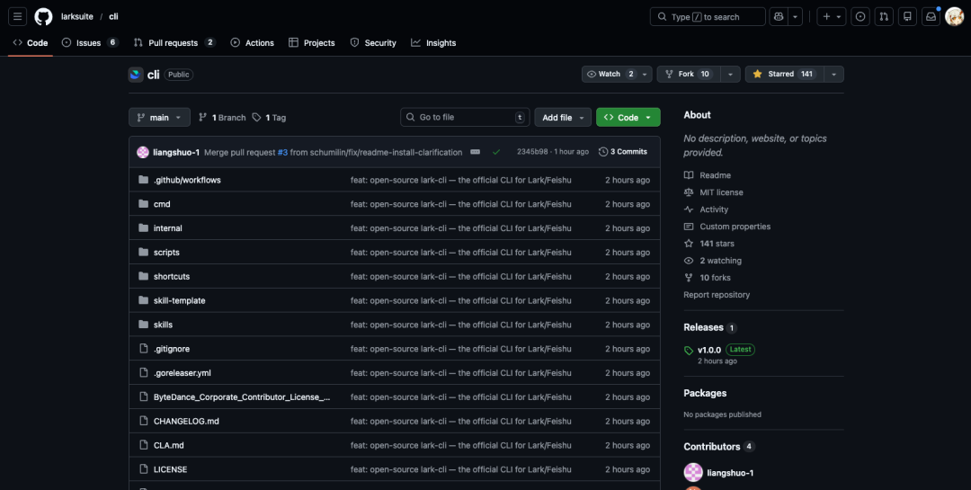 刚刚，飞书CLI开源，Claude Code也可以丝滑操控飞书了。