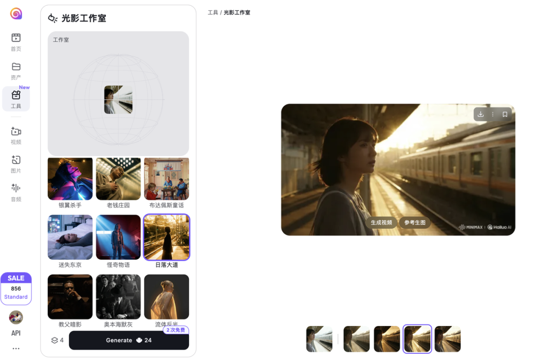 只提升清晰度已经不够用了，AI生图质感差距的秘诀就在打光