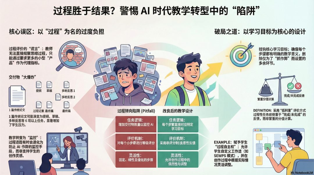 人工智能时代的学习评价，“过程重于结果”应当着力避免的4个实践误区