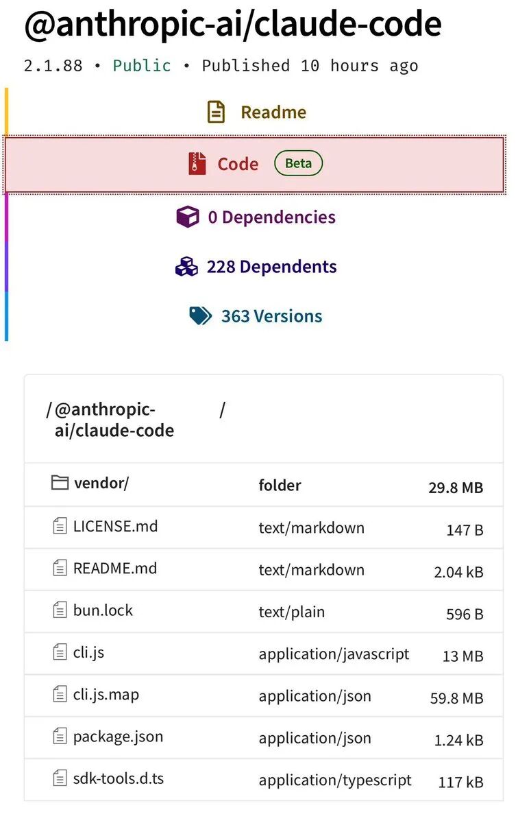 51万行代码泄露！Claude Code源代码遭意外曝光，AI圈炸锅了