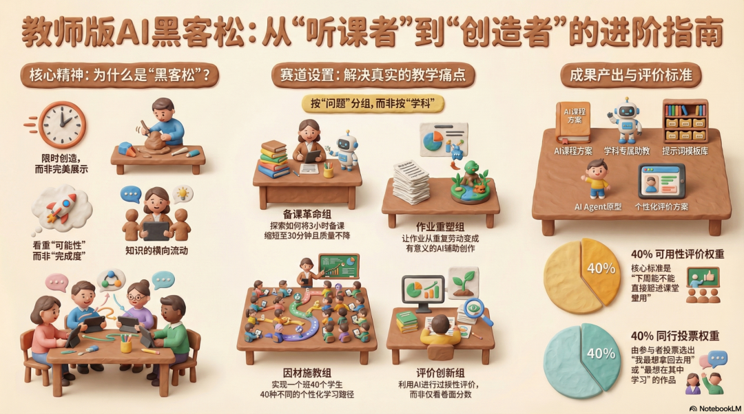 假如让我来设计一个教师黑客松